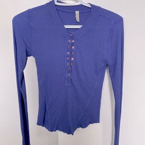 Free People One Of The Girls Henley